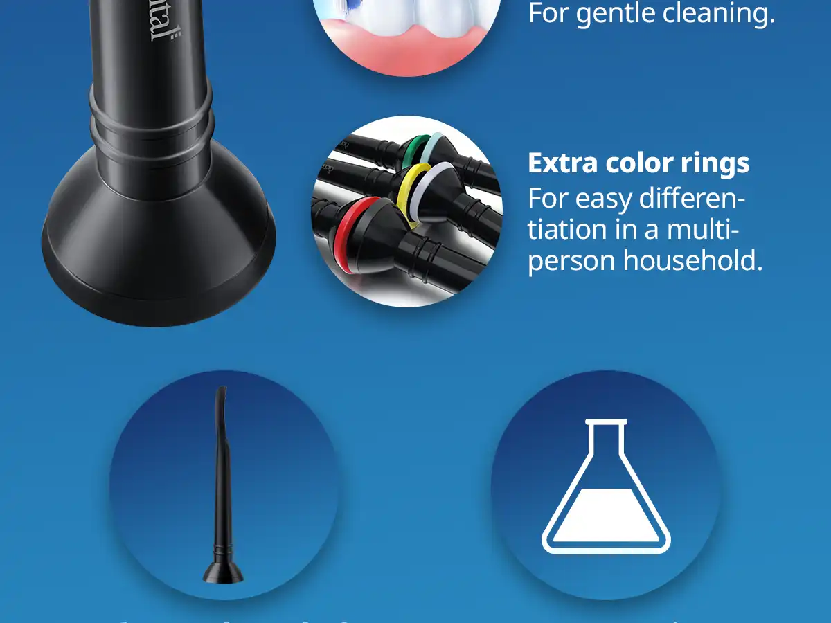 demirdental Medium Aufsütze für Philips Sonicare Ersatzbürsten