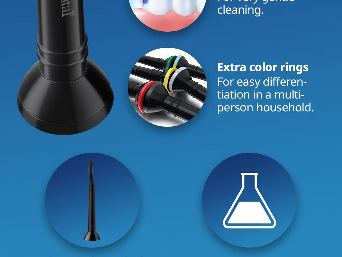 demirdental Medium Aufsütze für Philips Sonicare Ersatzbürsten