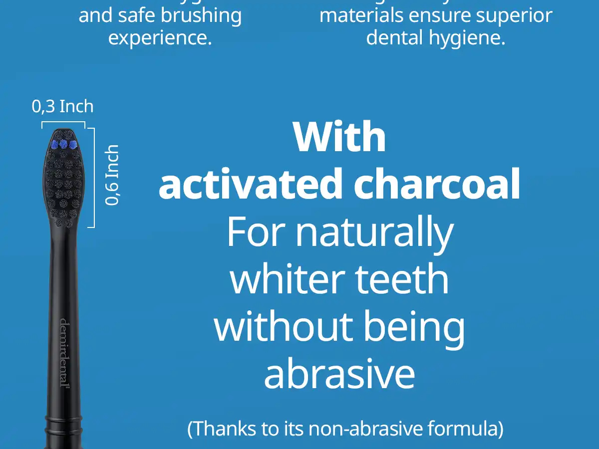 demirdental Medium Aufsütze für Philips Sonicare Ersatzbürsten